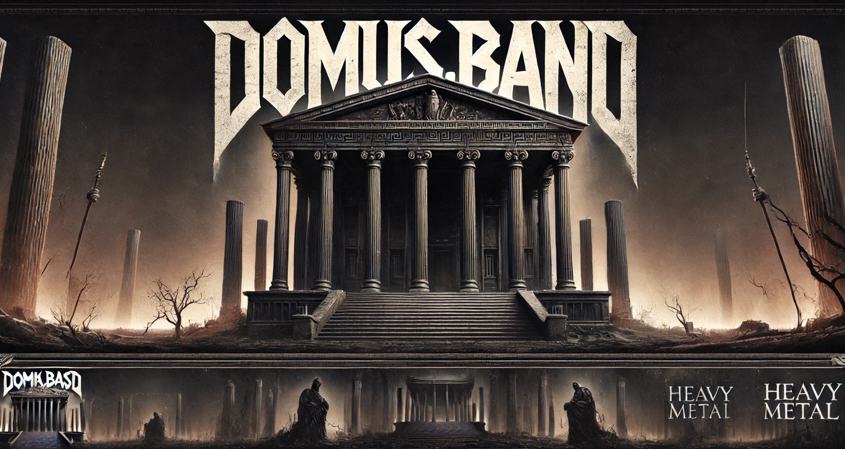 DOMUS.band groupe Heavy Metal Progressif Instrumental, metal, hard rock chrétien