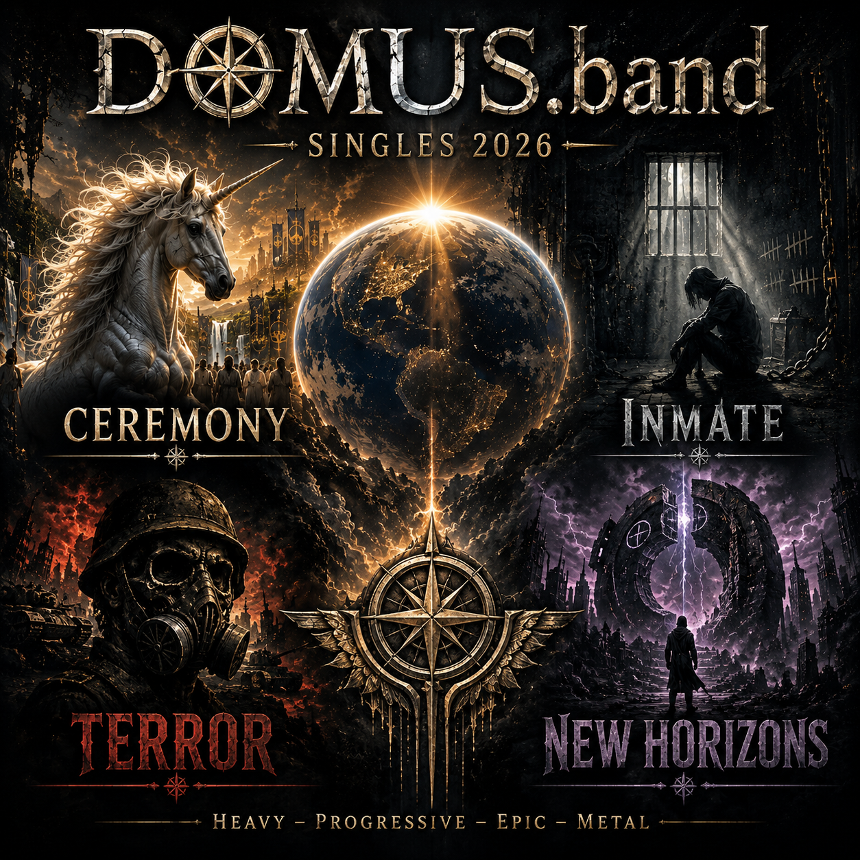Single 2026 de Musique Metal, Rock Metal, Pop Metal de DOMUS.band